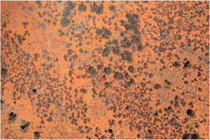 das australische Outback aus der Luft