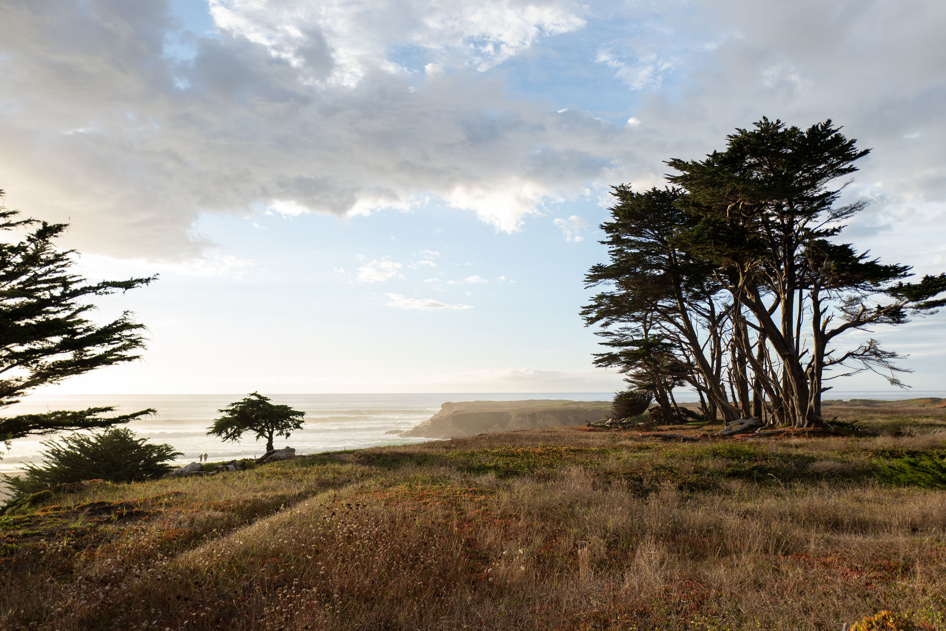 Sunset at Pudding Beach in California
