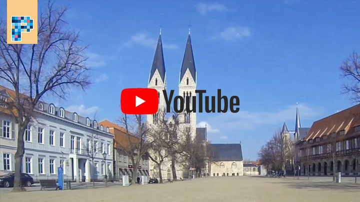Youtube Video: Fahrt im dem Rad durch die Halberstädter Altstadt